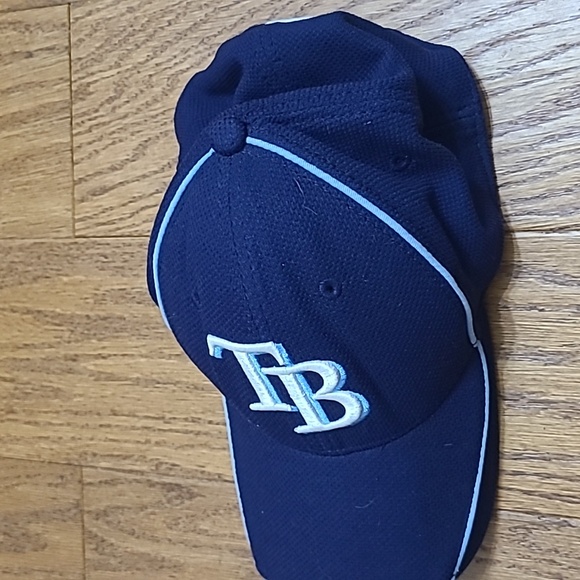 🛍️Tampa Bay Rays baseball cap Sz Medium / Large - Picture 2 of 5
